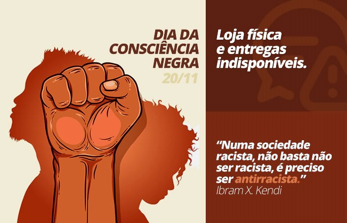 Feriado Dia Da Consciencia Negra Popup