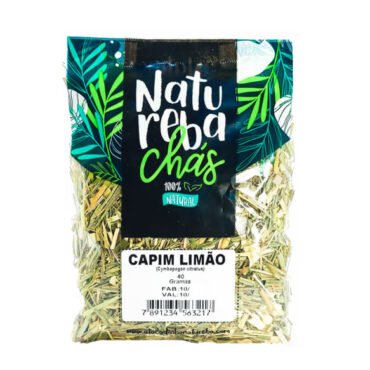 Capim Limão (cymbopogon Citratus) 40g – Natureba