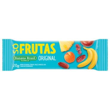 Barra Só Frutas Original 20g Banana Brasil