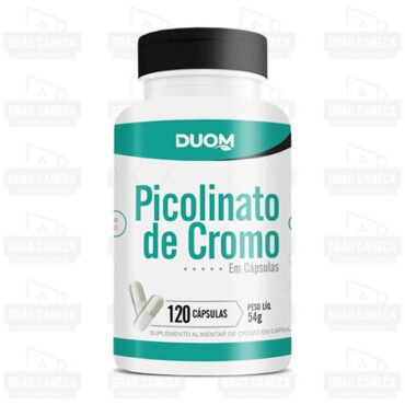 Picolinato De Cromo 120 Cápsulas De 450mg Duom