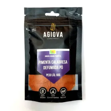 Pimenta Calabresa Defumada Em Pó 60g – Agiova