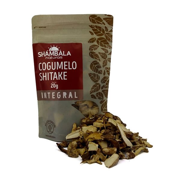 Shitake Desidratado 40g - Empório do Cogumelo cultivando sabores