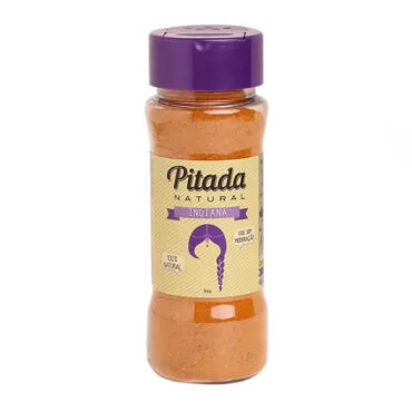 Curry Indiano Tempero 100% Natural 60g Pitada Natural