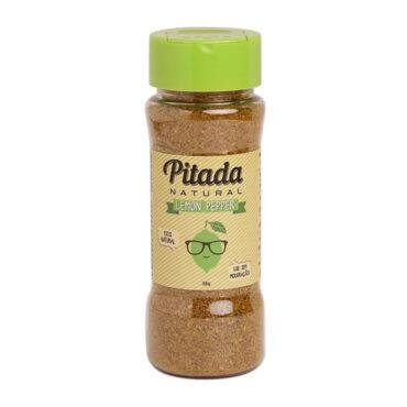 Lemon Pepper Natural Frasco 64g Pitada Natural