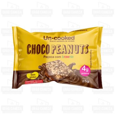 Chocopeanuts Paçoca Com Brawnie Adoçado Com Tâmara 25g Uncooked