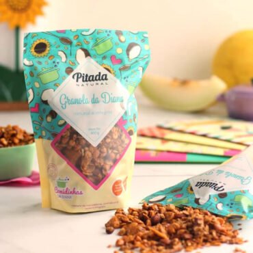 Granola Da Diana Natural E Integral 400g Pitada Natural