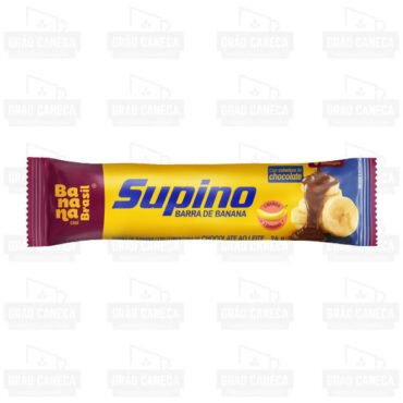 Barra Banana E Chocolate Ao Leite Supino 24g Banana Brasil