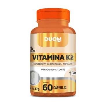 Vitamina K2 Melaquinona 7 (mk7) 60 Caps Duom