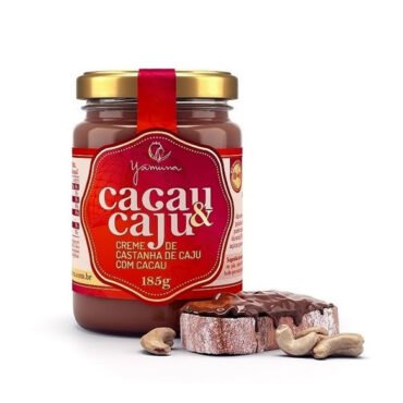 Creme De Castanha De Caju Com Cacau 185g Yamuna