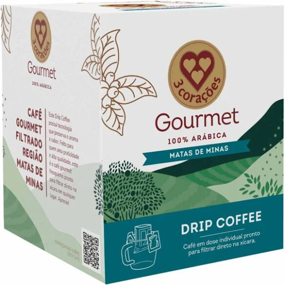 Drip Coffee Gourmet Matas De Minas Café 3 Corações