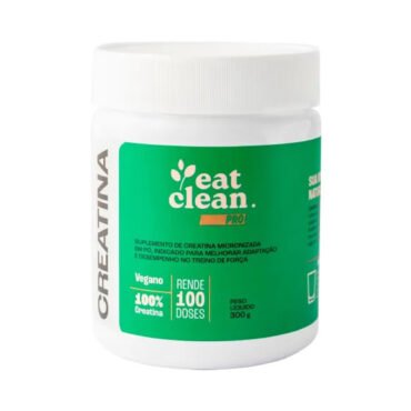 Creatina Monohidratada Vegana 300g Eat Clean Pro