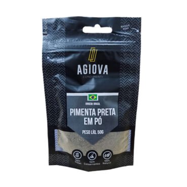 Pimenta Preta Pó 50g – Agiova