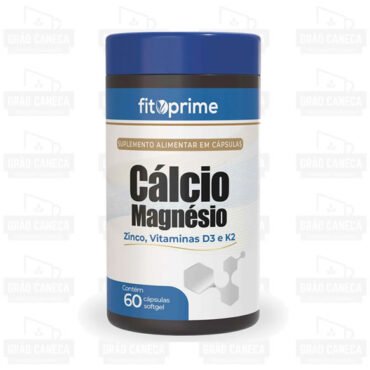 Cálcio Magnésio E Zinco + Vitaminas D3 E K2 Fitoprime