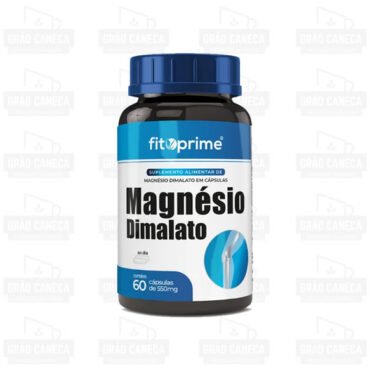 Magnésio Dimalato 60 Cápsulas Fitoprime