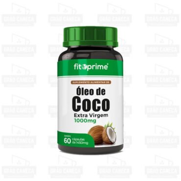 Óleo De Coco Extra Virgem 60 Cápsulas Fitoprime