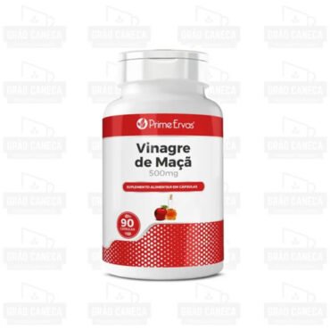 Vinagre De Maçã 90 Cápsulas De 500mg Fitoprime