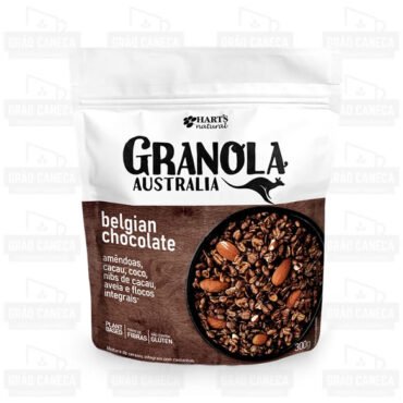 Granola Australia Chocolate Belga Sem Glúten 300g Hart's Natural