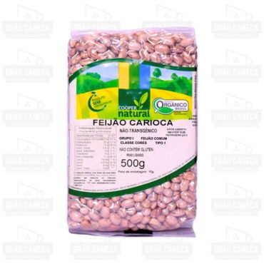 Feijão Carioca Orgânico 500g Coopernatural