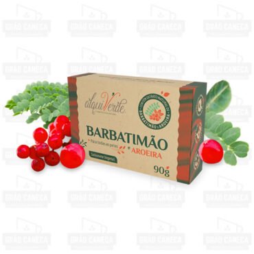 Sabonete Vegetal De Barbatimão E Aroeira 90g Alquiverde