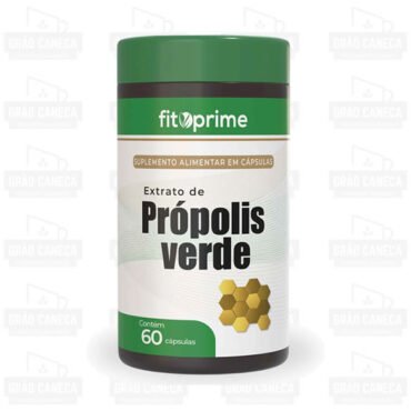 Extrato Propolis Verde Sem Álcool 60 Cápsulas De 500mg Fitoprime